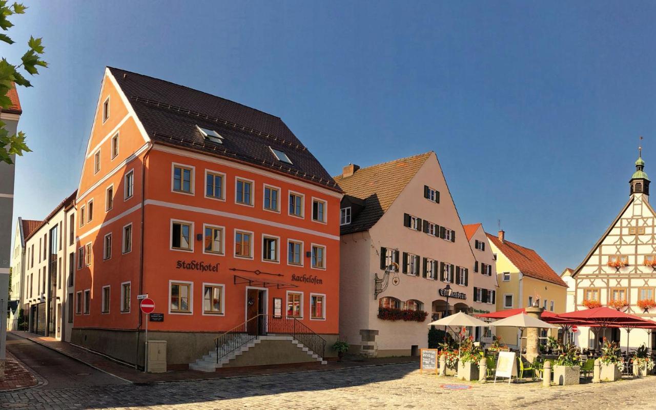 Stadthotel Kachelofen Krumbach Kültér fotó